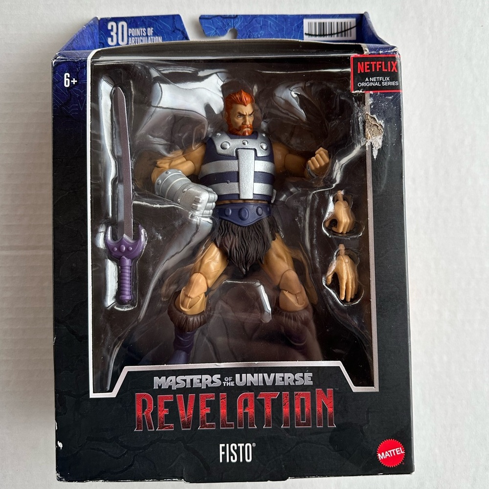 Masters of the Universe Masterverse Fisto Action Figure with Accessories.
